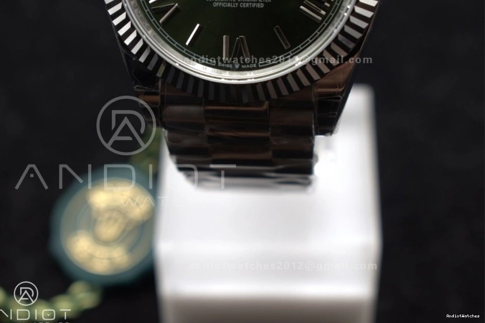 40 Green on Bracelet Weight Bezel President GSF A DayDate 719 SS Dial Gain Roman OdorResistant 0330